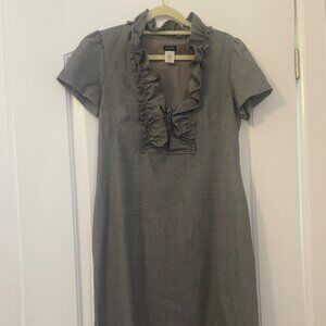 J. Crew Gray Wool Dress - Size 2